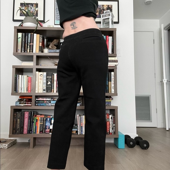 All Saints Cropped Black Pant - Picture 2 of 7